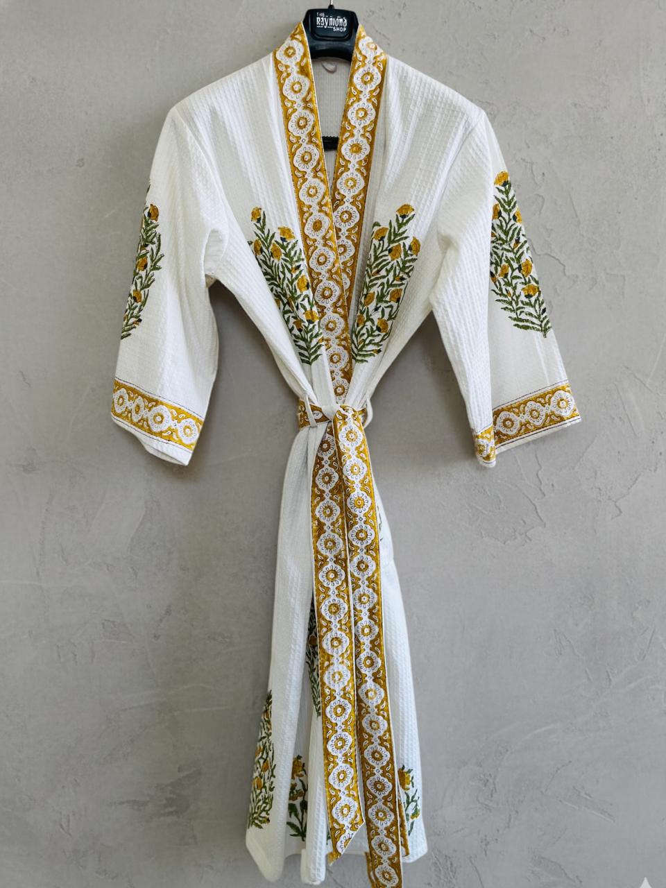 Sunehri Phool (Golden Flower) Bathrobe