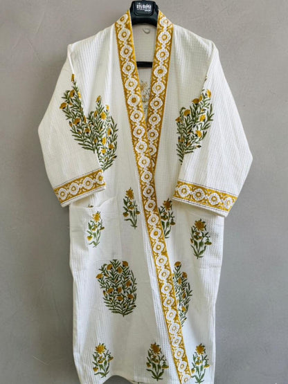 Sunehri Phool (Golden Flower) Bathrobe