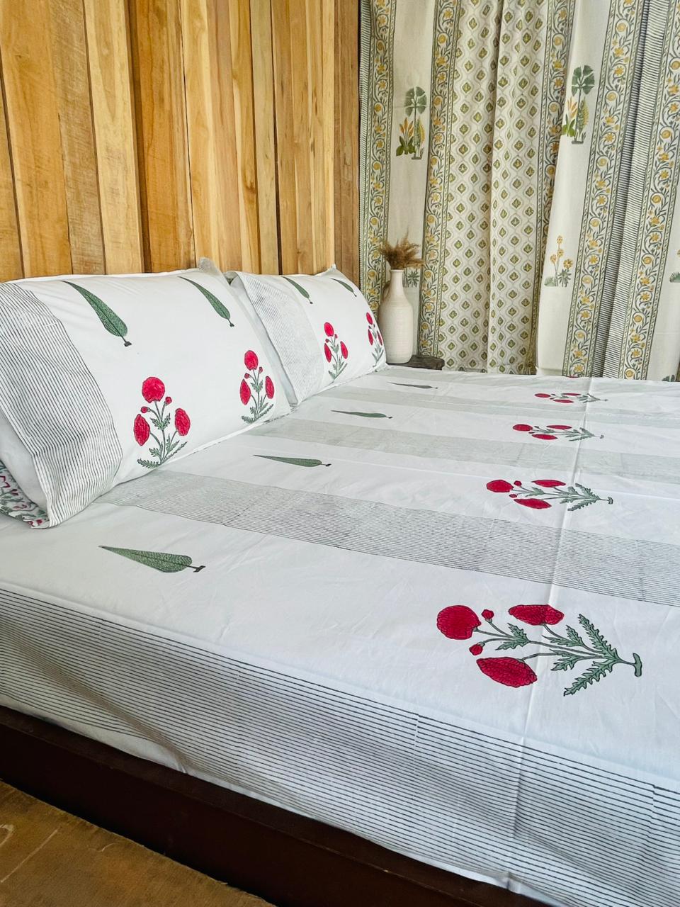 Block Print Bedsheet