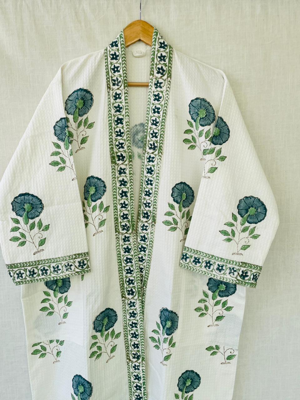 Anokhi Neel (Unique Blue) Bathrobe