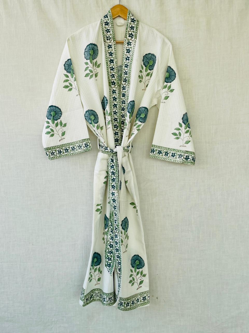 Anokhi Neel (Unique Blue) Bathrobe