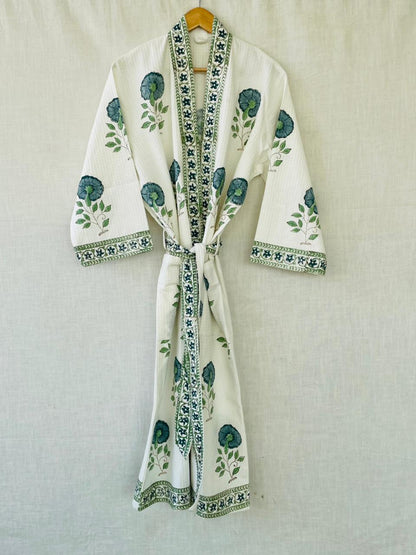 Anokhi Neel (Unique Blue) Bathrobe