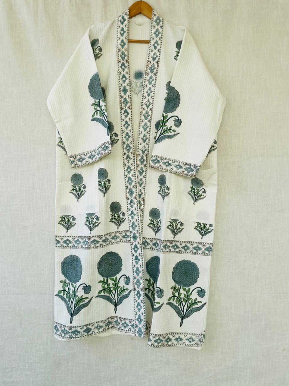 Anokhi Neel (Unique Blue) Bathrobe