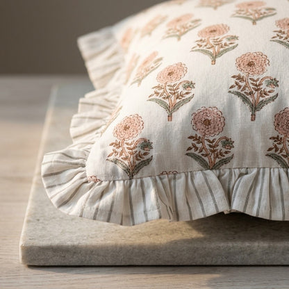 marigold Cushions with frills