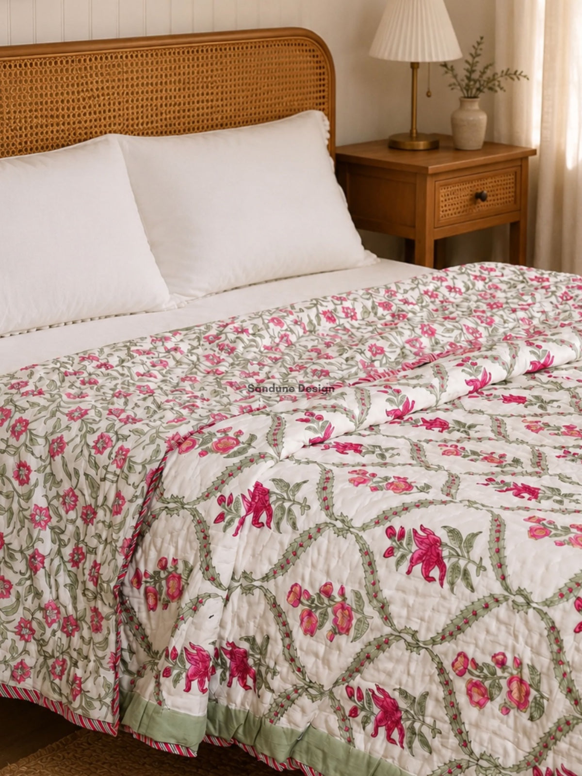 Hand Block Print Quilts