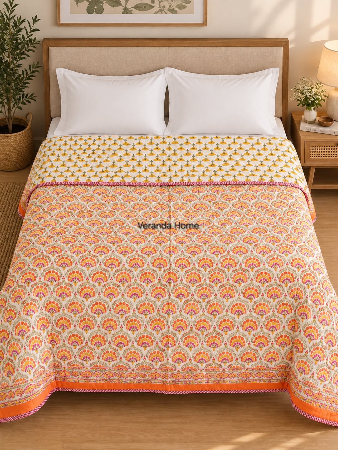 Hand Block Print Quilts