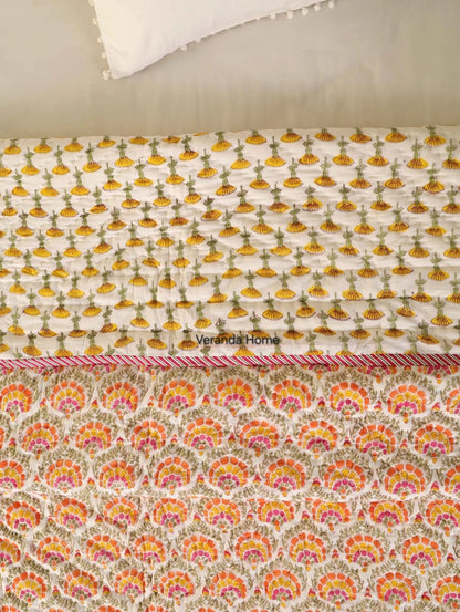 Hand Block Print Quilts