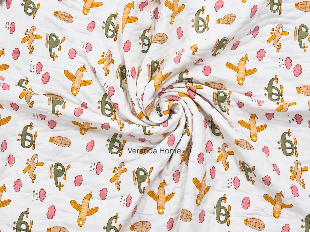 Mulmul Baby Quilt