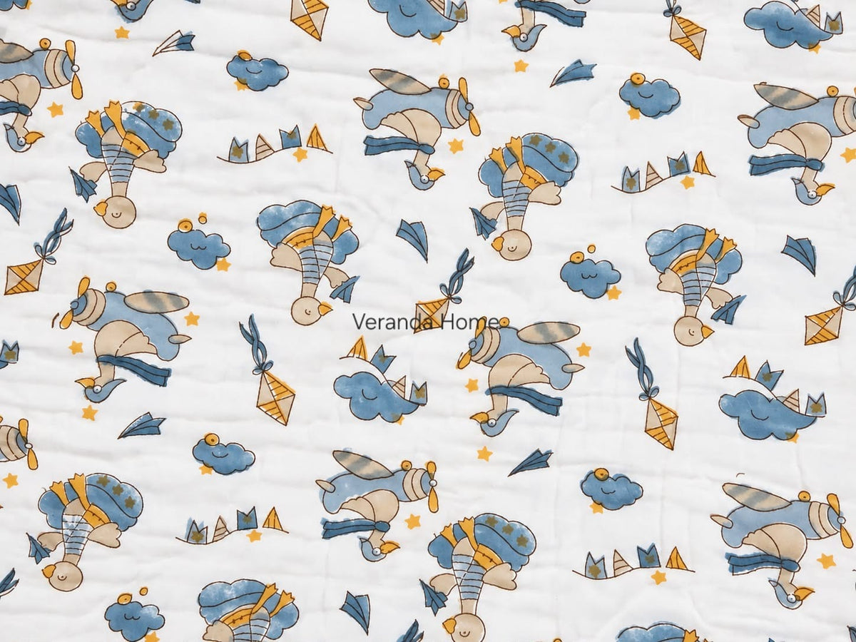 Mulmul Baby Quilt